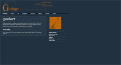 Desktop Screenshot of medieval.gothart.cz